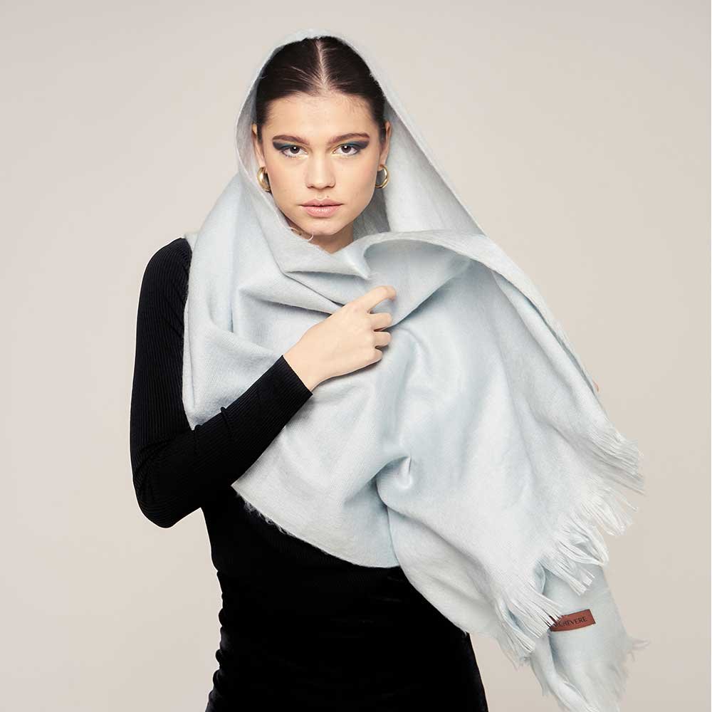 Alpaka Schal handgewebt aus den Anden