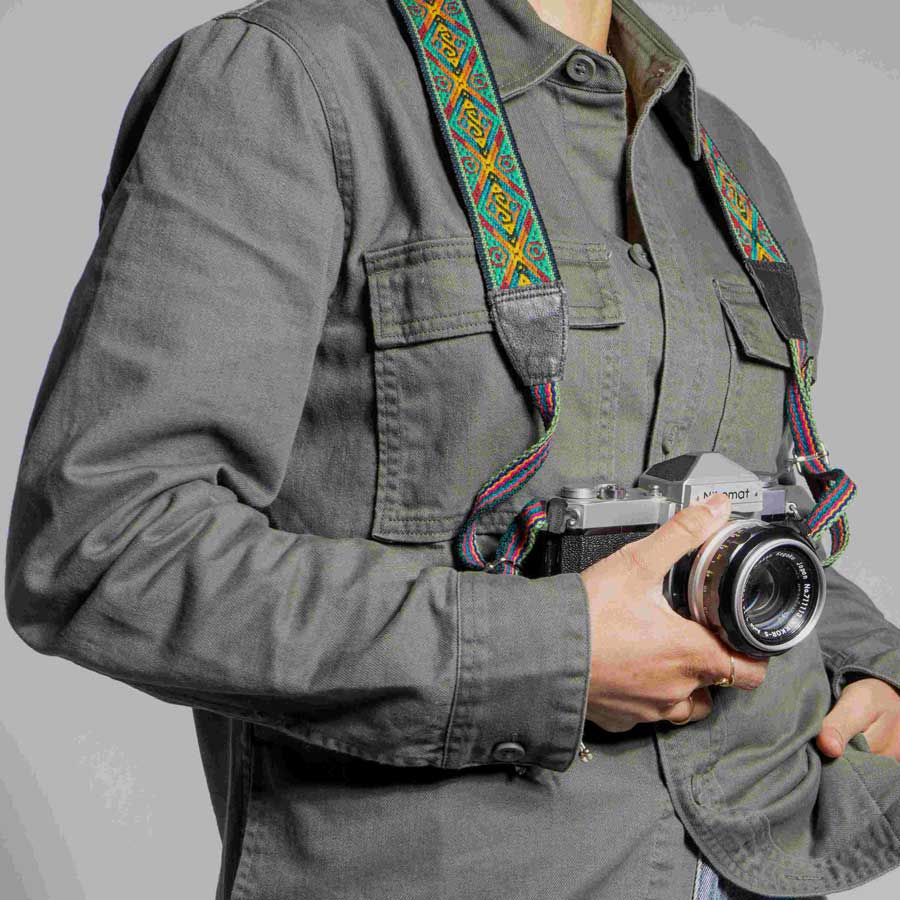 Kameraschlaufe Bohostyle- zeitlos und nachhaltig