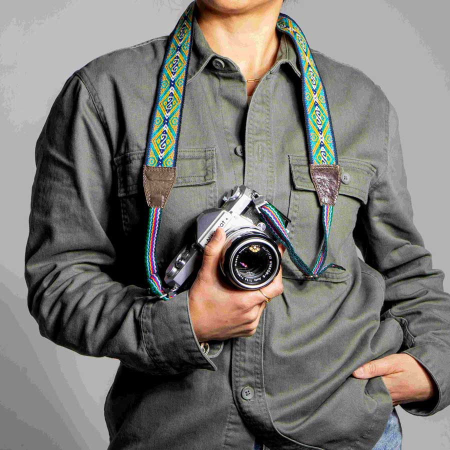 Kameragurt Ethno für Damen und HErren