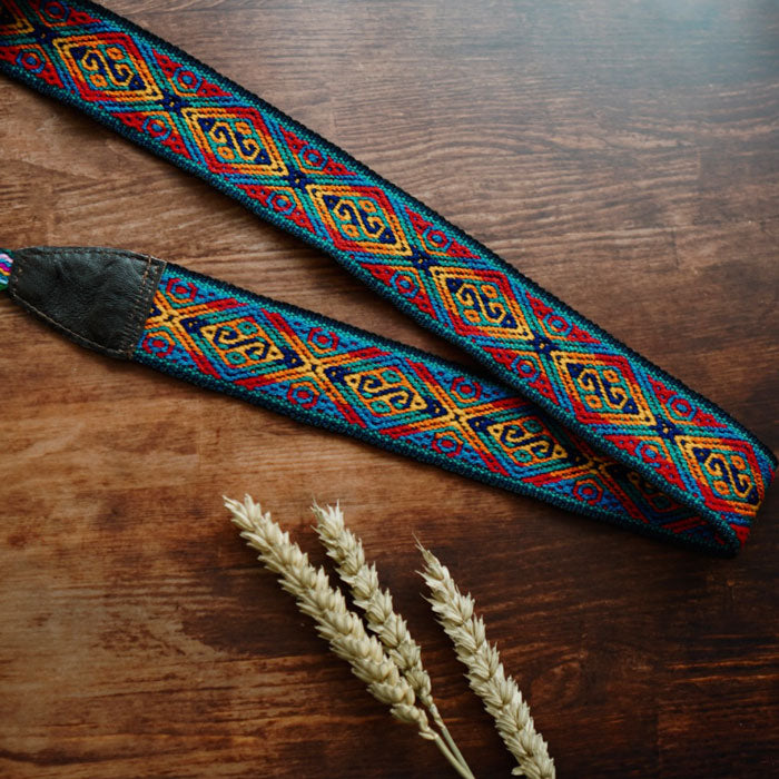 Kameraband Boho, Kameragurt handgefertigt, Accessoires für Fotoapparat