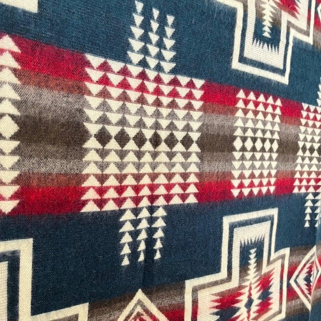 Southwesterstyle Decke, Kuscheldecke mit Aztek-Muster