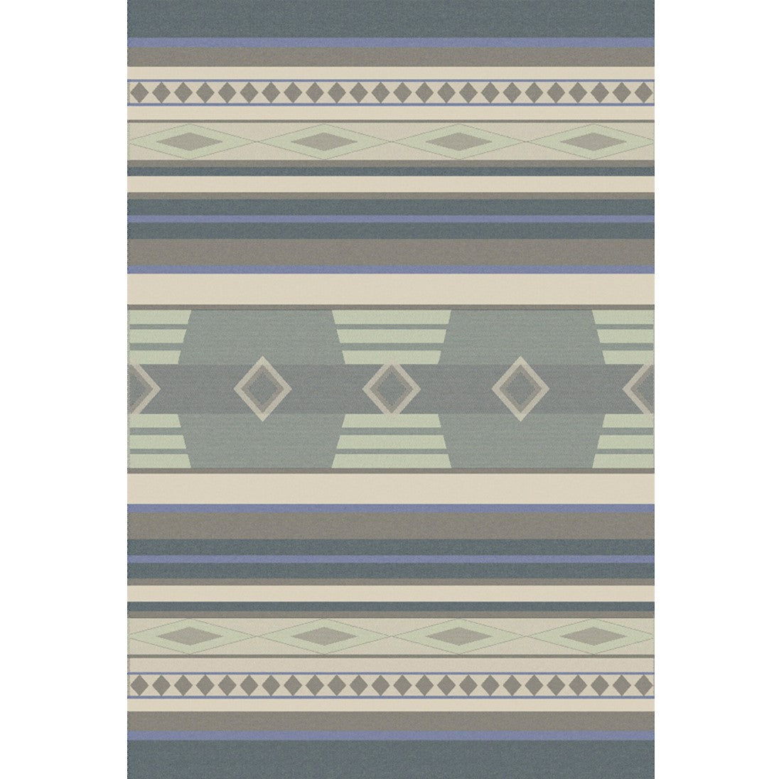 Atzek Decke, Kuscheldecke mit geometrische Muster, Tagesdecke boho, Alpaka-Decke bunt, Indianer-Decke blau