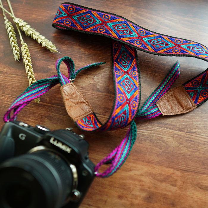 Kamerastrap Boho, Band für Fotoapparat, Accessoire für Hobbyfotograf